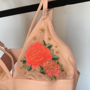 Victoria's Secret Pink Rose Bralette XS